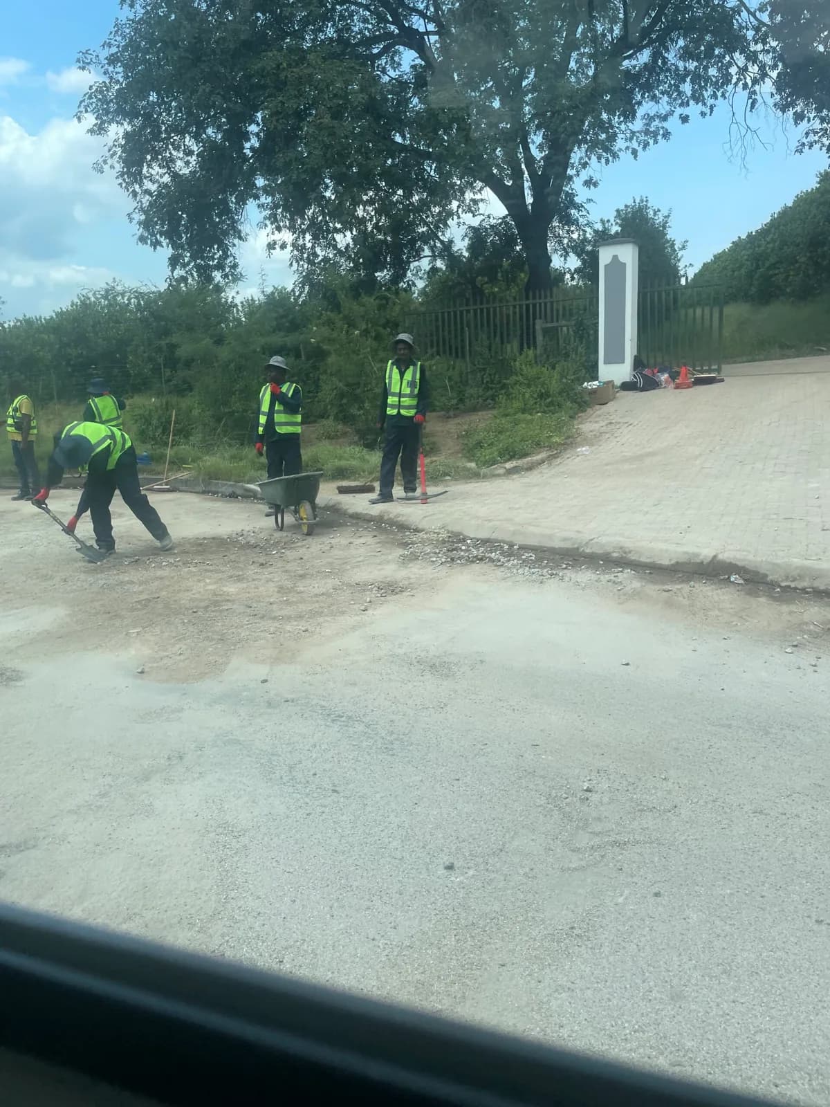 Gratitude for Road Repairs Near Kruger Park Lodge