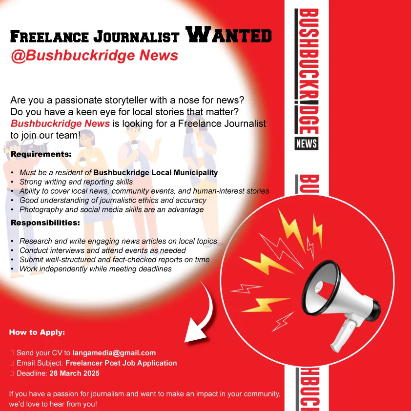 ð¢ We're Hiring: Freelance Journalist Wanted! ð°