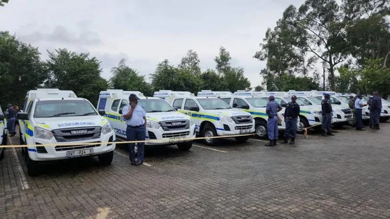 Mpumalanga Police Receive Seventy-Four Vehicles