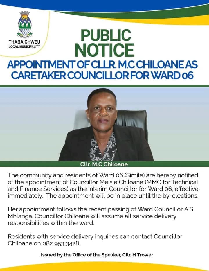 Sabie Ward 06 Youth Raise Concerns Over New Councillor Appointment