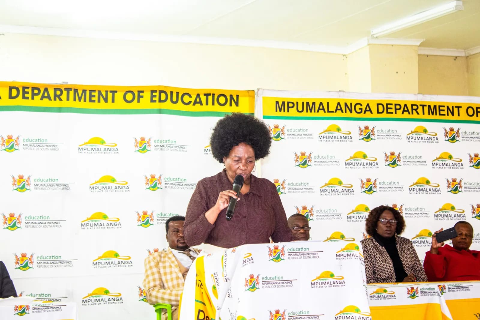 MEC Praises Rural School's Academic Excellence