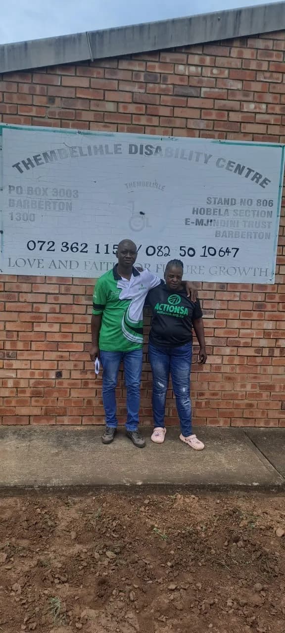 ActionSA Donates Tanks To Cerebral Centre