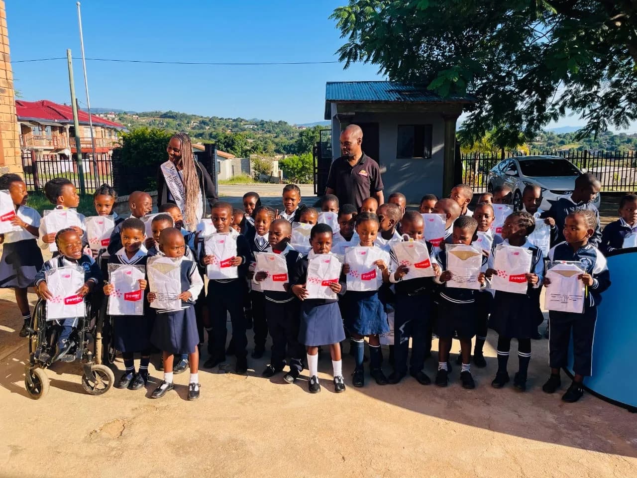 Beauty Queens Bring School Cheer