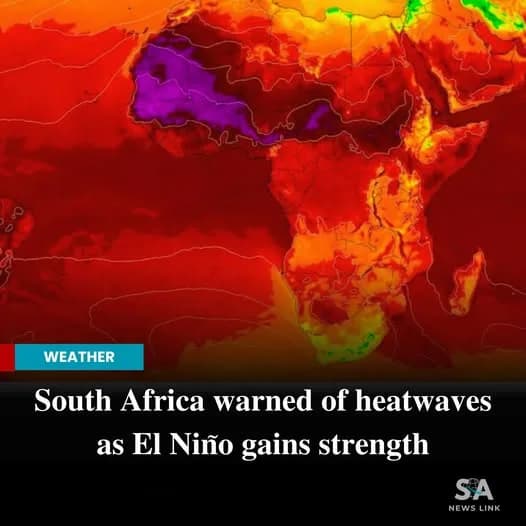 South Africa Braces for Extremely Hot and Dry Summer